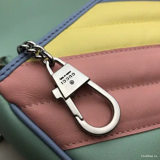 First bag ru super mini GG GUCCI Marmont bag 0606